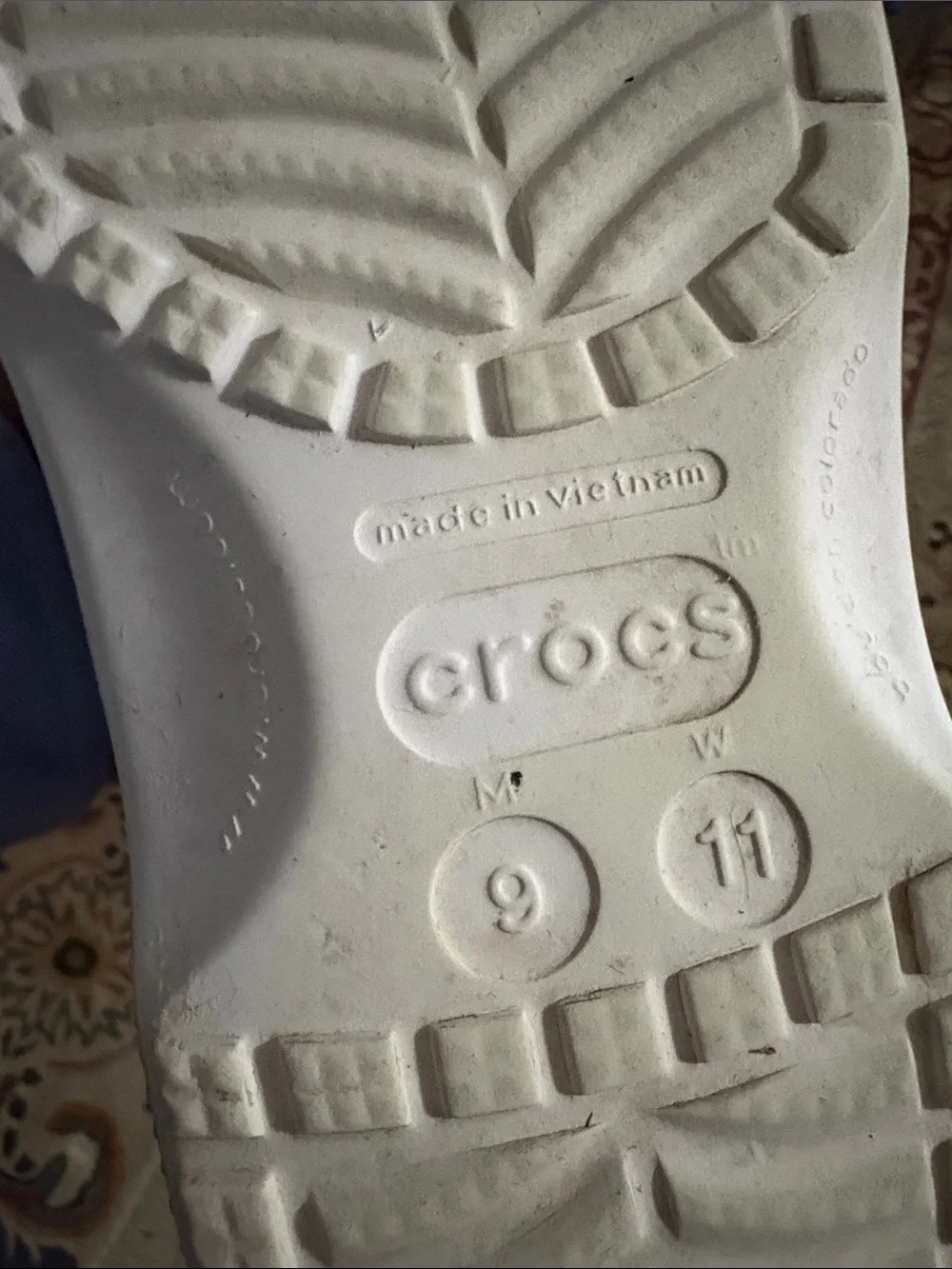 Crocs sandal excellent condition men’s size 9 women’s 11